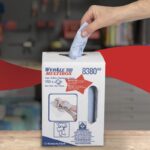 Czyściwo w roli WYPALL X60 General Clean, centralne odwijanie, włókninowe, 150 listków, niebieskie - obrazek 5
