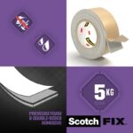 Taśma montażowa dwustronna SCOTCH-FIX Mirror (4496W-1950-P), 19mmx5m, biała - obrazek 5