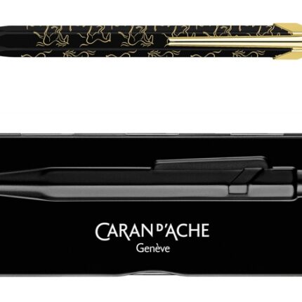 Ołówek mechaniczny CARAN D'ACHE 844 Horse, 0,5mm, w pudełku, czarny