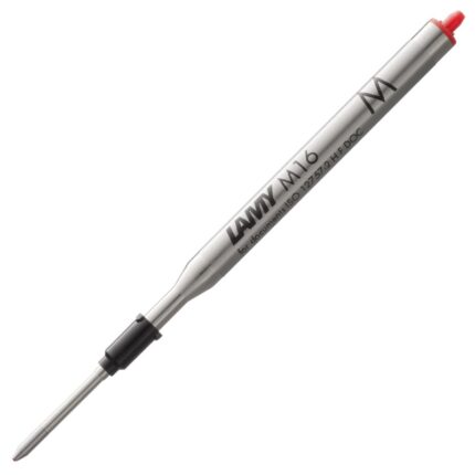 Wkład do długopisu LAMY M16, M, czerwony