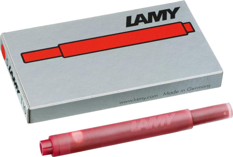 403109-412499-naboje_atramentowe_lamy_t10_5_szt_czerwony-800w-1 Naboje atramentowe LAMY T10, 5 szt., czerwony - obrazek 1
