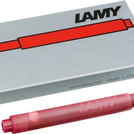 Naboje atramentowe LAMY T10, 5 szt., czerwony