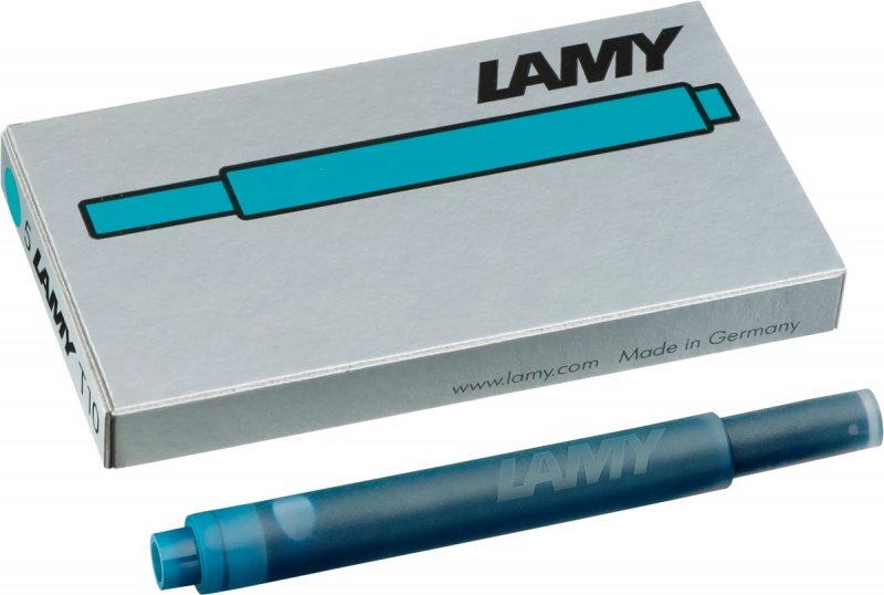 403111-412506-naboje_atramentowe_lamy_t10_5_szt_turkusowy-800w Naboje atramentowe LAMY T10, 5 szt., turkusowy - obrazek 1