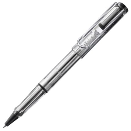 Pióro kulkowe LAMY Safari 312, M, z czarnym wkładem, transparentny