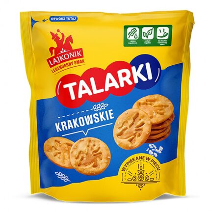 Krakowskie talarki LAJKONIK, 130g (opakowanie 14 szt.)