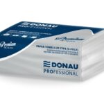 Ręcznik ZZ celulozowy DONAU PROFESSIONAL, 2-warstwowy, 3000 listków, 20szt., biały
