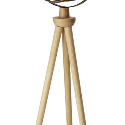 Globus TROIKA Sputnik, na stojaku, śr. 43 cm, wys. 1,40 m, niebiesko-złoty