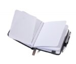 Notes A7 z długopisem TROIKA Lilipad + Liliput, żółty - obrazek 5