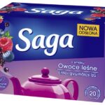 Herbata SAGA, owoce leśne, 20 torebek