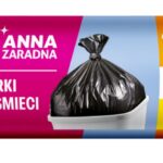 Worki na śmieci ANNA ZARADNA XL, wytrzymałe, 20l, 50 szt., czarne