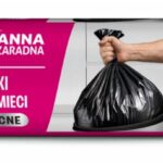 Worki na śmieci ANNA ZARADNA, mocne, 60l, 8 szt., czarne