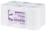 Ręcznik w roli celulozowy DONAU EXPERT Mini, 2-warstwowy, 200 listków, 6szt., biały - obrazek 2