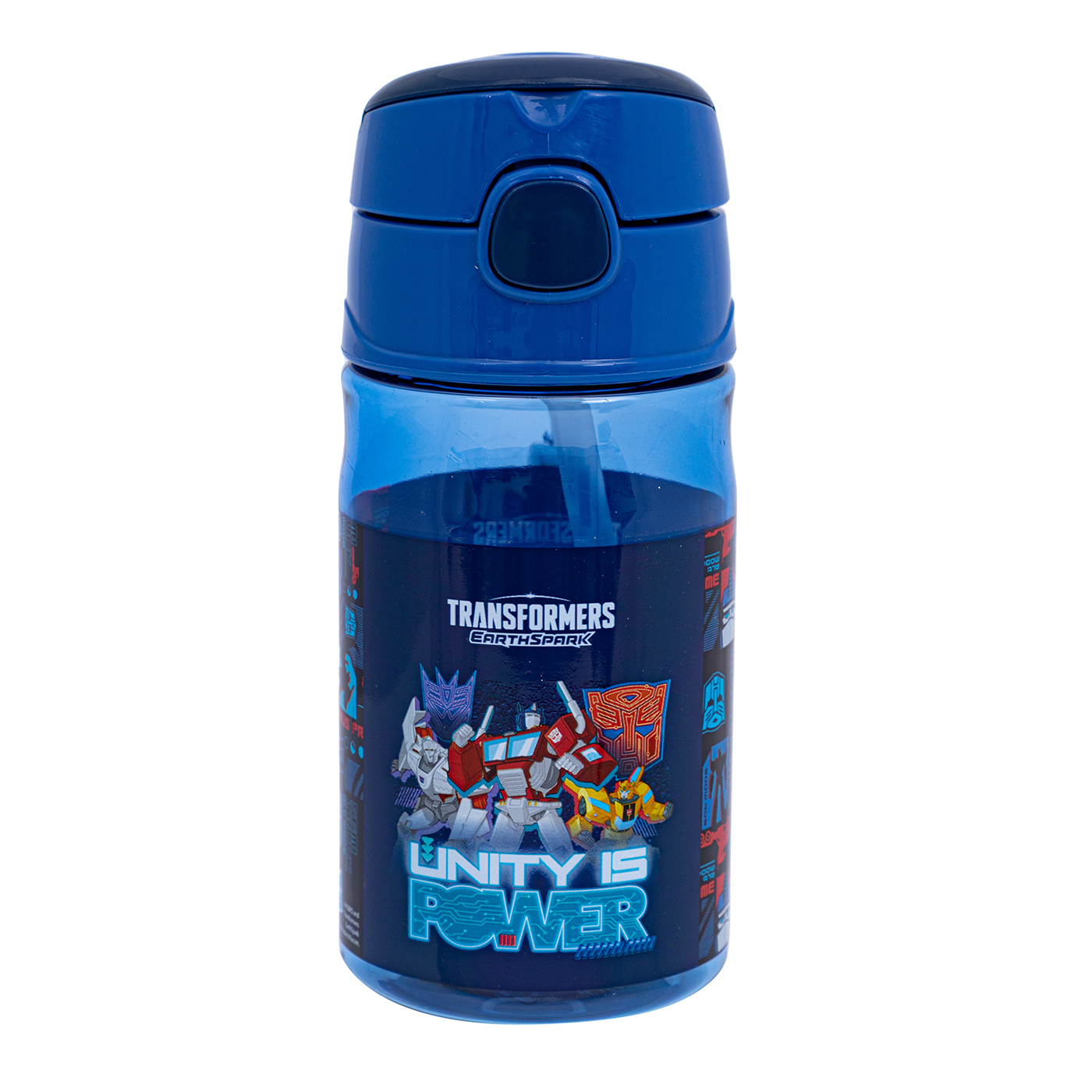 Bidon z rurką TRANSFORMERS Bidon z rurką TRANSFORMERS - obrazek 1