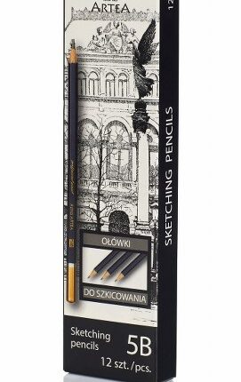 Ołówek do szkicowania 5B Astra Artea - box 12 sztuk