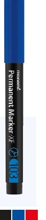 Marker pernamentny XF 103 niebieski