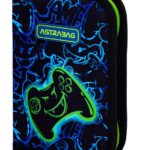 Piórnik pojedynczy dwuklapkowy bez wyposażenia ASTRABAG GAMING, AC1