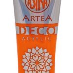 Farba akrylowa DECO ARTEA 75 ml tuba - Pomarańczowy