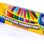 Plastelina Astra kwadratowa 18 kolorów
