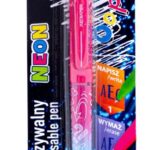 Długopis wymazywalny CAP 0,6 mm ASTRAPEN OOPS! Neon + 2 wkłady niebieskie - 1+2 szt. blister