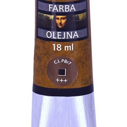 Farba olejna Astra tuba 18ml - umbra naturalna