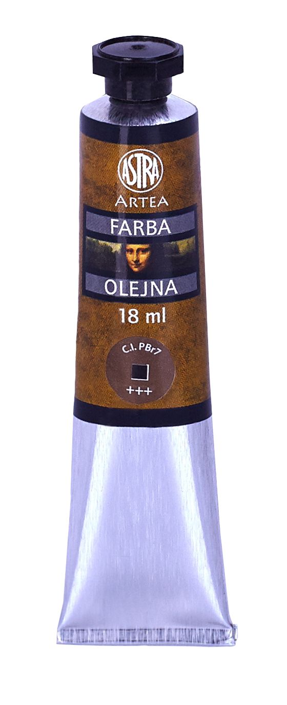 Farba olejna Astra tuba 18ml - umbra naturalna Farba olejna Astra tuba 18ml - umbra naturalna - obrazek 1