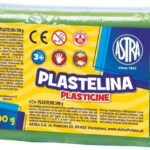 Plastelina Astra 500g zielona jasna