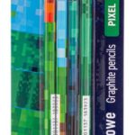 Ołówki grafitowe trójkątne HB ASTRAPEN - Pixel - 4 szt. blister