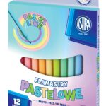 Flamastry Astra CX - 12 kolorów pastelowych