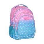 PLECAK HEAD SILVER EFFECT&OMBRE PASTEL LOVE, AB420 DLA DZIEWCZYNKI KLASA 1 - 3