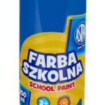 Farba szkolna Astra 250 ml - niebieska ciemna