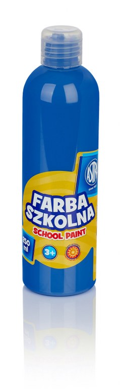 Farba szkolna Astra 250 ml - niebieska ciemna Farba szkolna Astra 250 ml - niebieska ciemna - obrazek 1