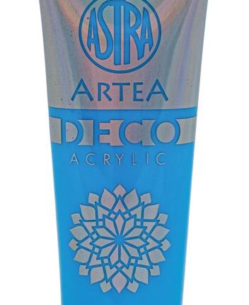 Farba akrylowa DECO ARTEA 75 ml tuba - Neonowy Niebieski
