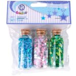 Confetti Creativo 3x10g buteleczki szklane - Mroźny dzień