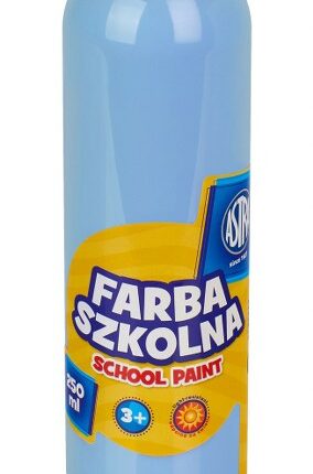 Farba szkolna Astra 250 ml - błękitna