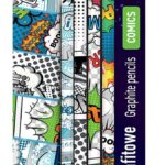 Ołówki grafitowe trójkątne HB ASTRAPEN - Comics - 4 sz.t blister