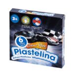 Plastelina szkolna Samochody 6 kolorów