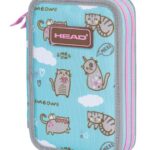 Piórnik podwójny bez wyposażenia HEAD MEOW, AC2