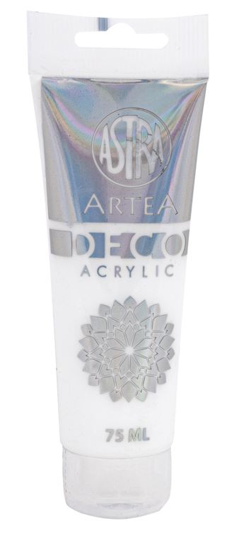 Farba akrylowa DECO ARTEA 75 ml tuba - Biały Farba akrylowa DECO ARTEA 75 ml tuba - Biały - obrazek 1