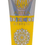 Farba akrylowa DECO ARTEA 75 ml tuba - Żółty