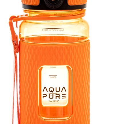 Bidon AQUA PURE by ASTRA 400 ml - neon orange