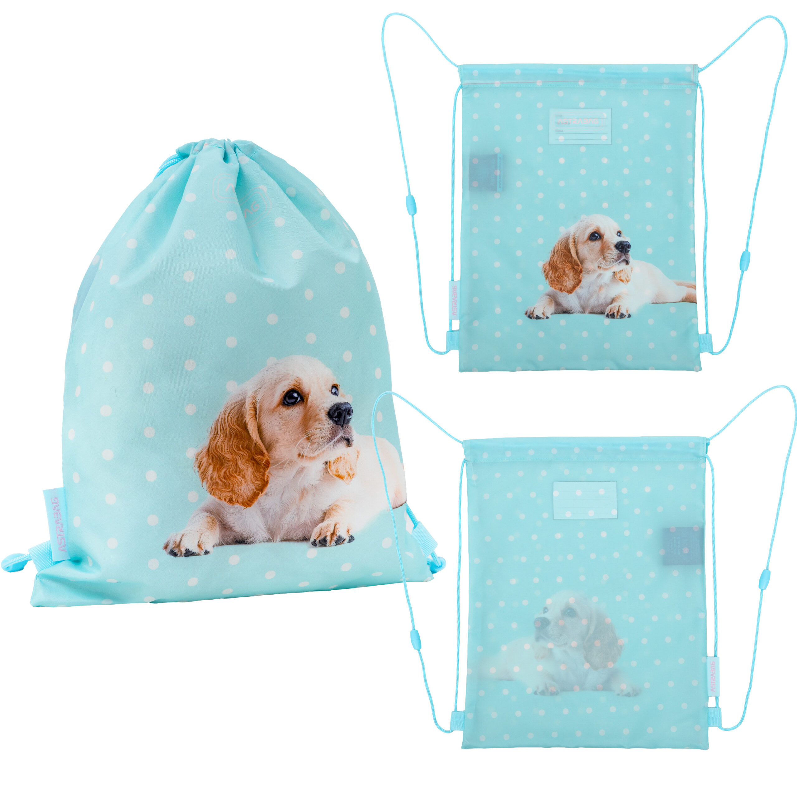 Worek na obuwie ASTRABAG PUPPY LINE, AD1 Worek na obuwie ASTRABAG PUPPY LINE, AD1 - obrazek 1