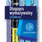 Długopis wymazywalny CLICK z gumowym uchwytem 0,5 mm 0,5 mm ASTRAPEN OOPS! SKATE & BATS - 2 szt. PET box