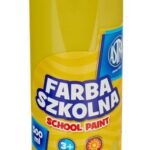 Farba szkolna Astra 500 ml - żółta