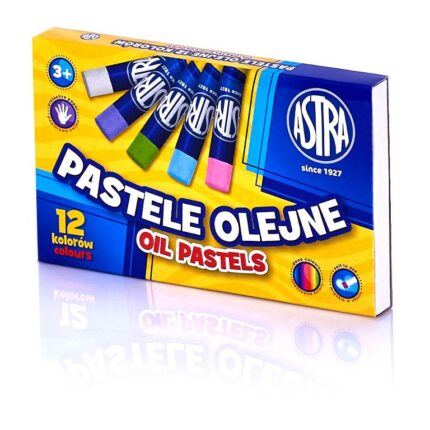 Pastele olejne Astra 12 kolorów