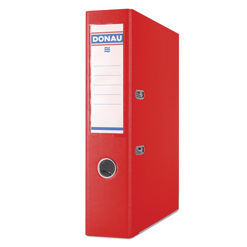 70441-14592-segregator_donau_premium_pp_a4_75mm_czerwony-800w Segregator DONAU Premium-S, PP, A4/75mm, czerwony - obrazek 1