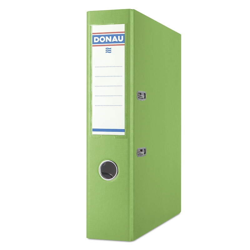 70797-14558-segregator_donau_master_pp_a4_75mm_jasnozielon-800w Segregator DONAU Master, PP, A4/75mm, jasnozielony - obrazek 1