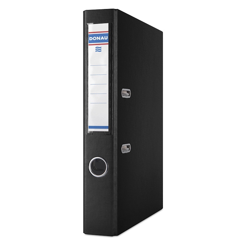70804-14561-segregator_donau_master_pp_a4_50mm_czarny-800w Segregator DONAU Master, PP, A4/50mm, czarny - obrazek 1