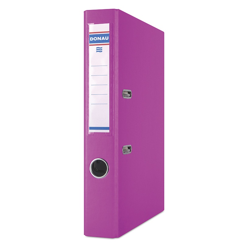 70846-14574-segregator_donau_master_pp_a4_50mm_rozowy-800w Segregator DONAU Master, PP, A4/50mm, różowy - obrazek 1