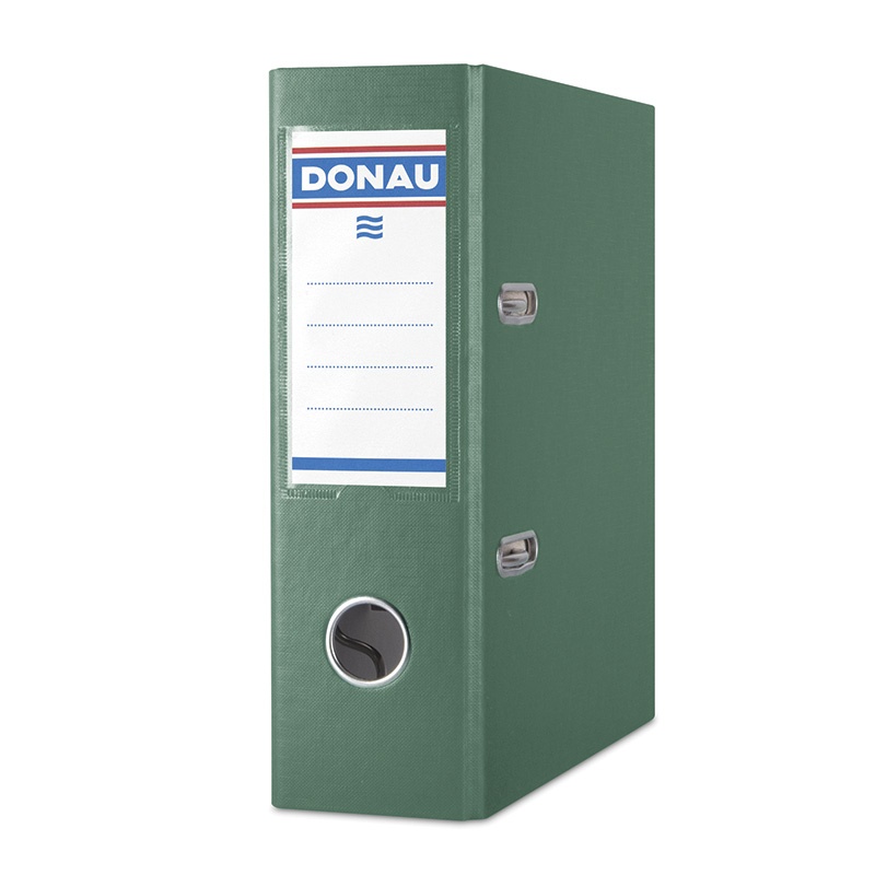 71278-14635-segregator_donau_master_pp_a5_75mm_zielony-800w Segregator DONAU Master, PP, A5/75mm, zielony - obrazek 1