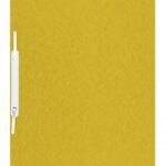 Skoroszyt DONAU, preszpan, A4, twardy, 390gsm, żółty